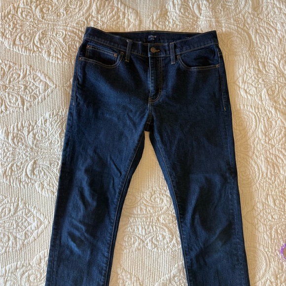 J. Crew Straight Leg Flex Jeans Dark Wash 31 / 30 - Picture 1 of 8